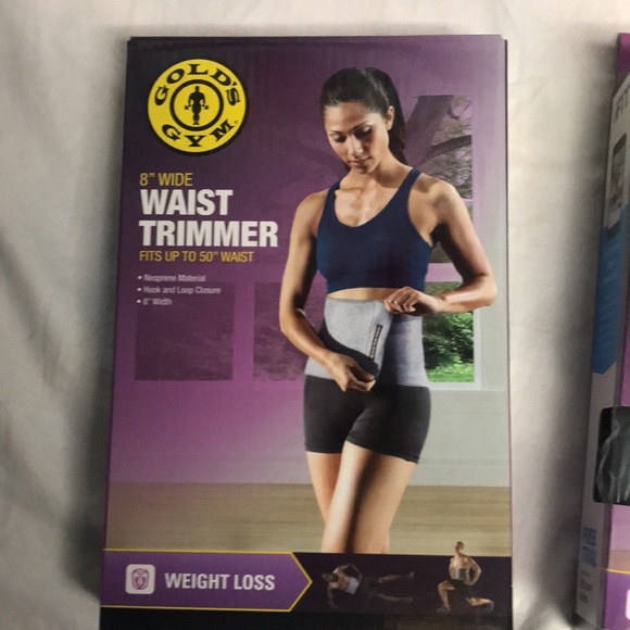 Brand New Gold’s Gym Neoprene 50”Waist and 4 piece Upper Arm and Thigh Slimmer - Picture 2 of 5